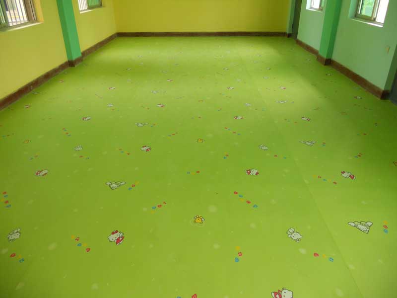 pvc幼儿园塑胶地板